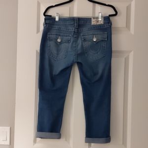 True Religion Cropped Jeans